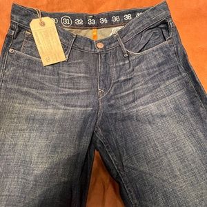 New Never Worn Earnest Sewn mens Hutch blue jeans - size 31